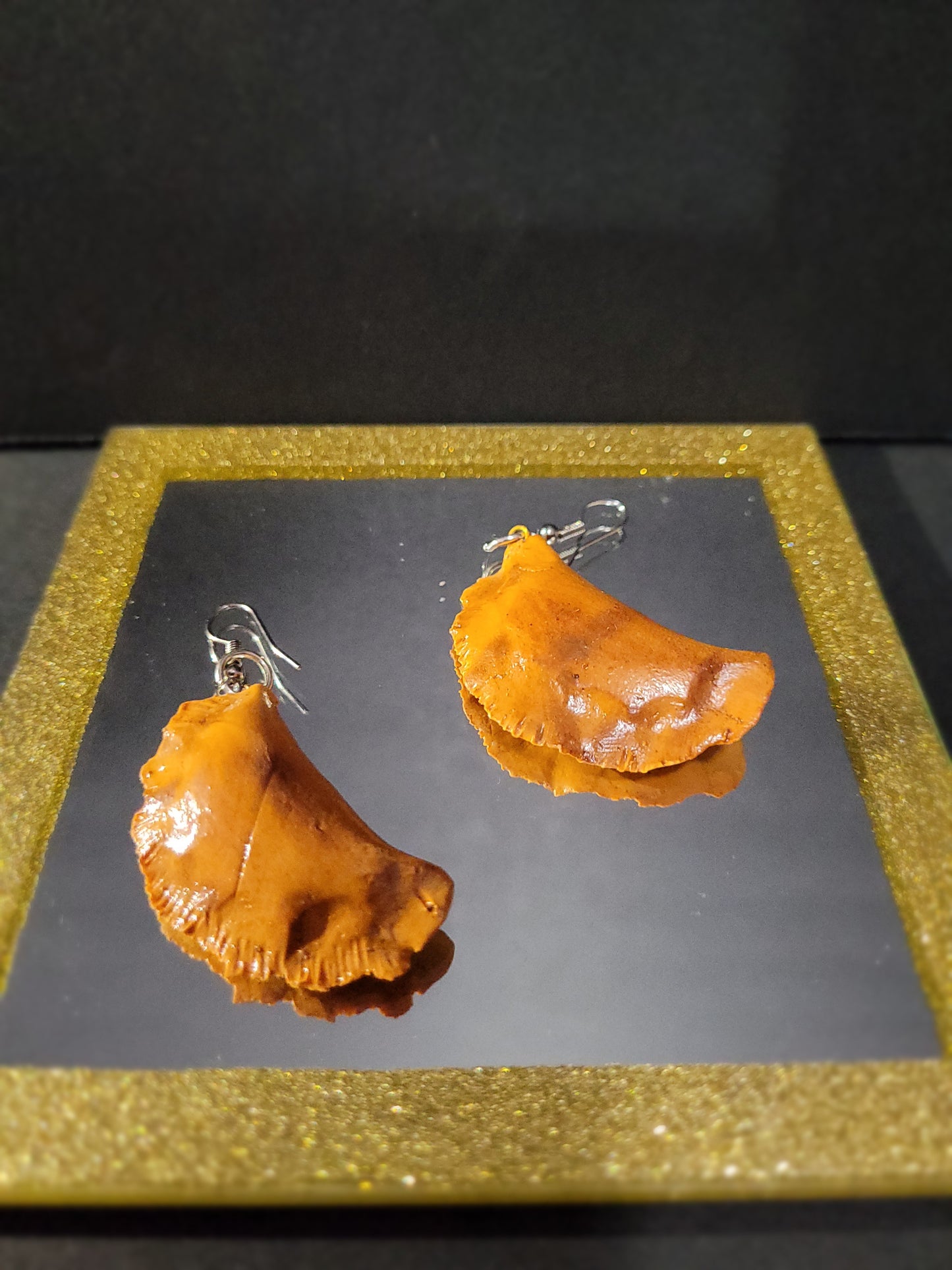 Paté Kodé/Fried Patty Earrings Small