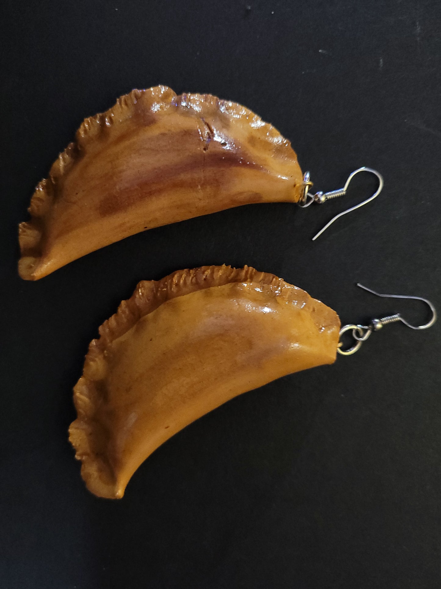 Pate Kode/Fried Patty Earrings Medium