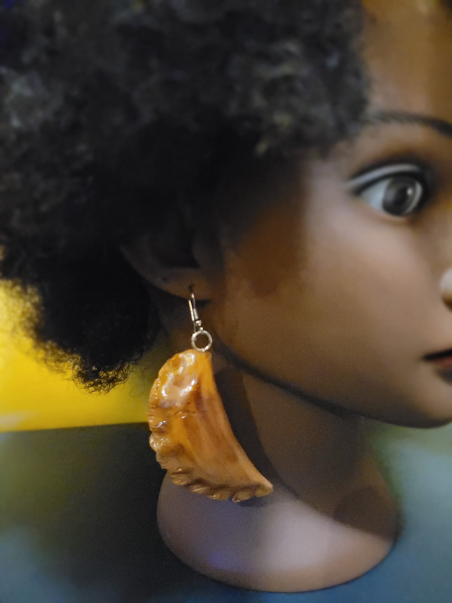 Pate Kode/Fried Patty Earrings Medium