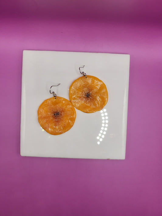 Papita/plantain Chips earrings