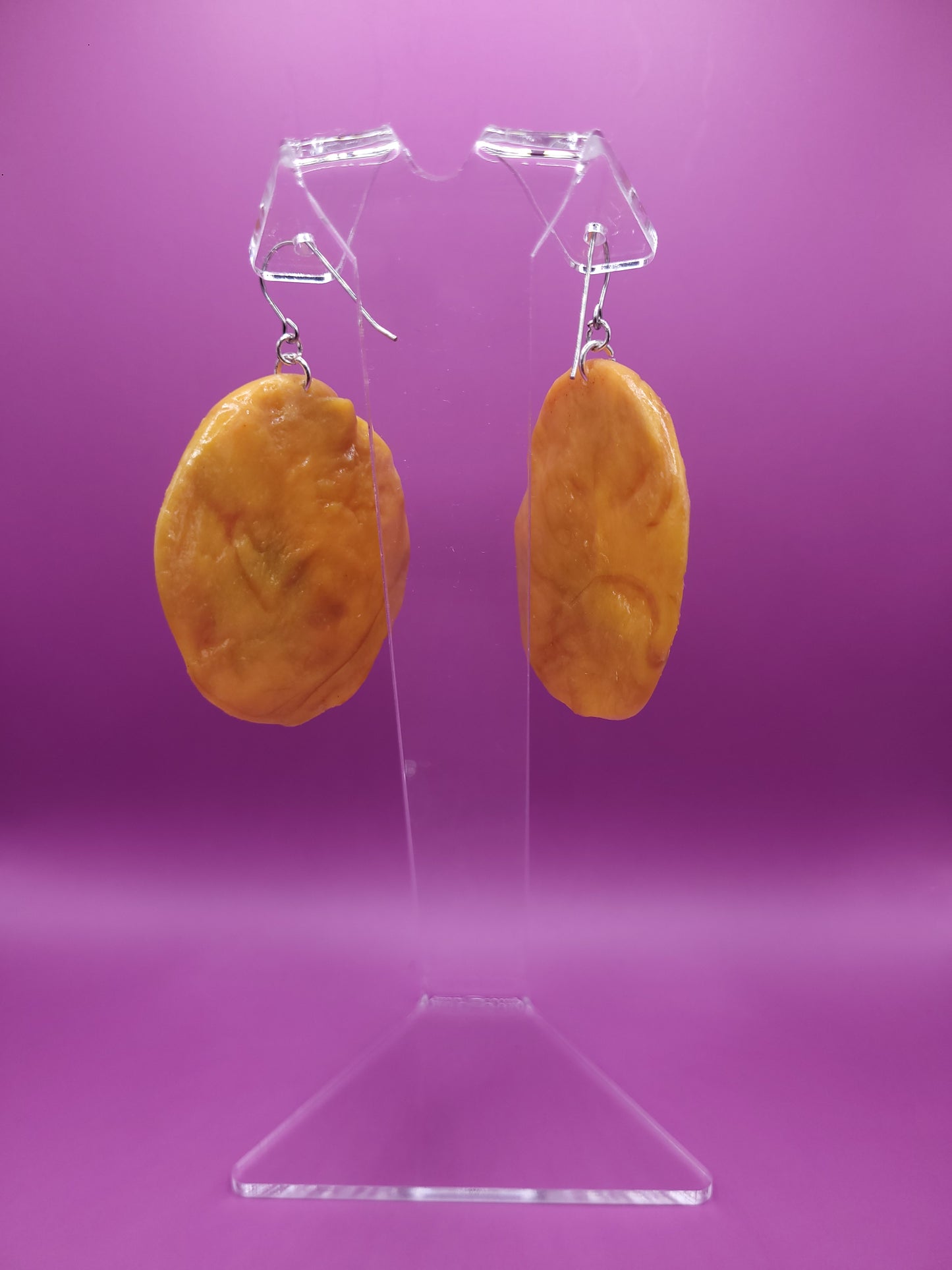 Papita/plantain Chips earrings